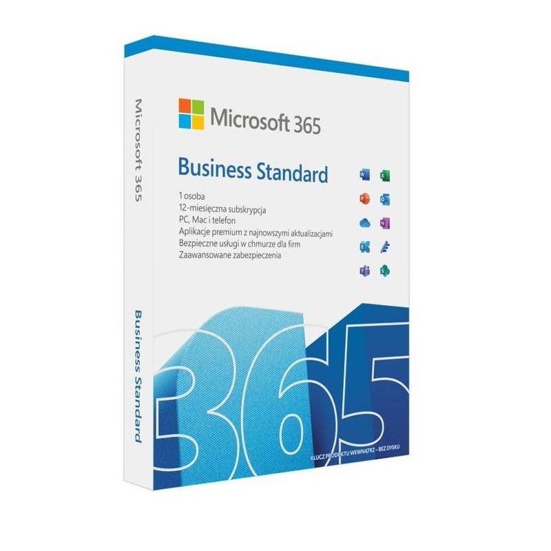 Office 365 Business Standard (1 rok 5 stanowisk)