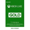 Xbox LIVE Gold 3 miesiące